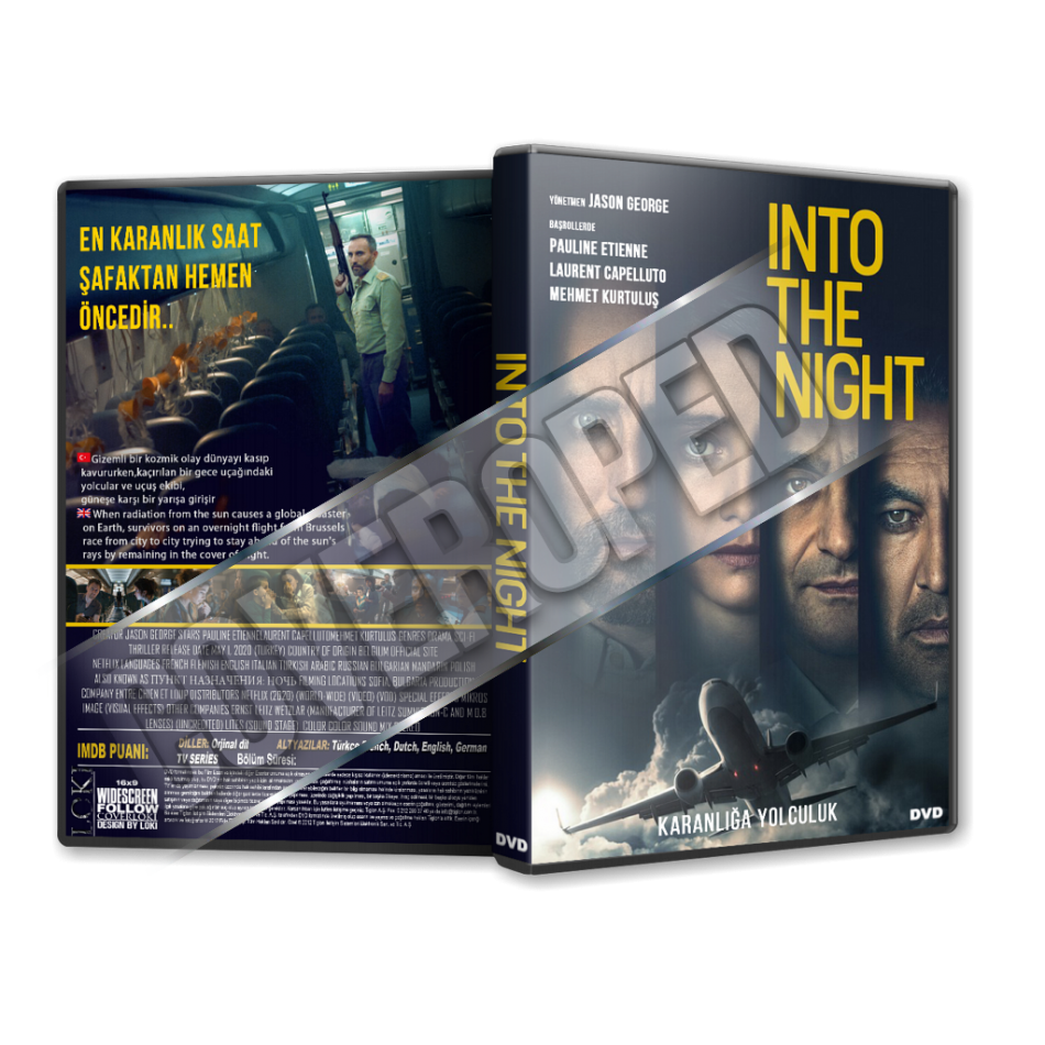 Into The Night Dizisi T rk e Dvd Cover Tasar m 